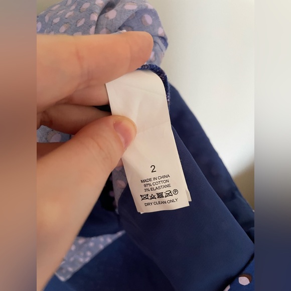 Kate Spade Blue Geo Print Dress - Picture 3 of 5